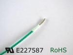 Cable trenzado reforzado con fibra de vidrio con aislante de silicona UL 3231